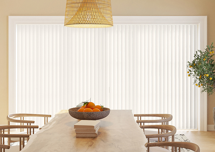 Trinity (Blackout), Off White - Vertical Blind - Image 3